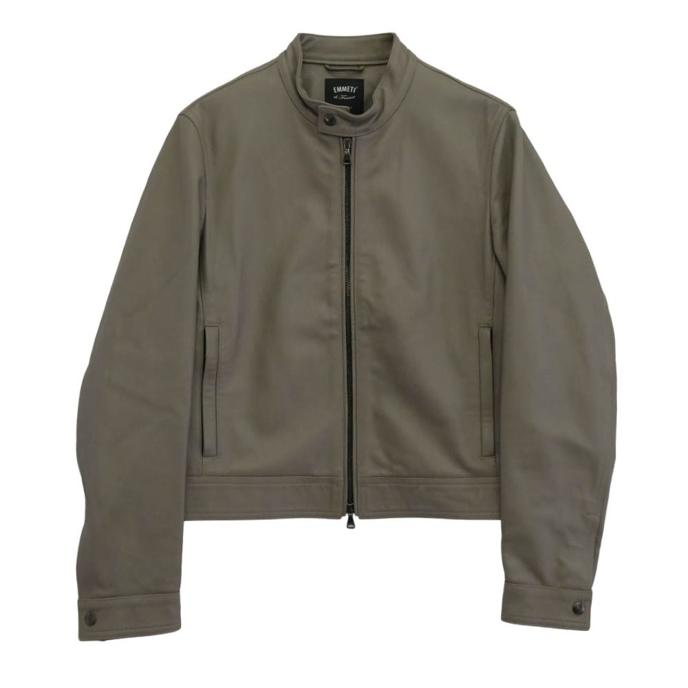 EMMETI エンメティ JURI ラムスキン シングル ライダース レザー