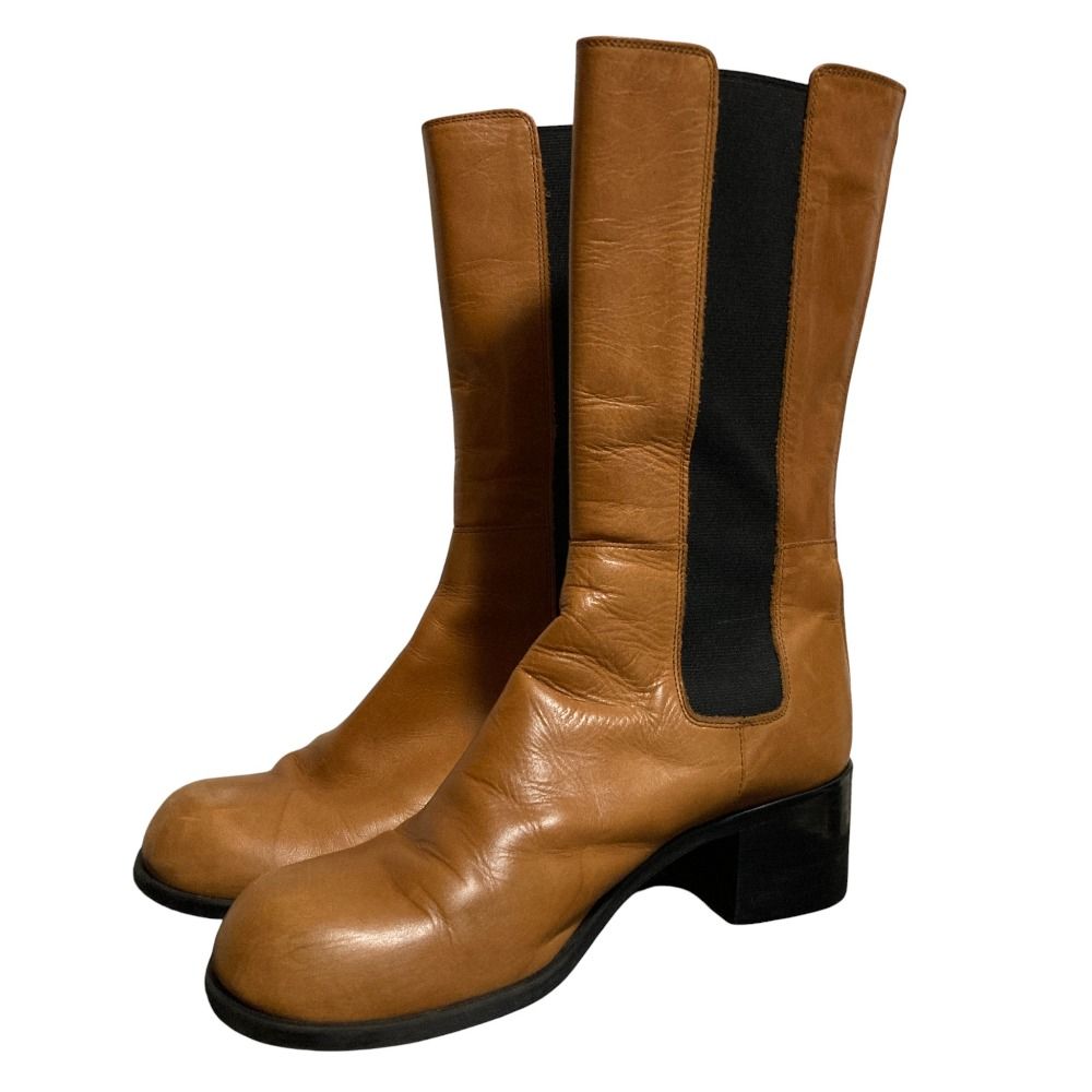 UNTISHOLD アンチショルド サイドゴアブーツ サイズ37 24.0cm程度