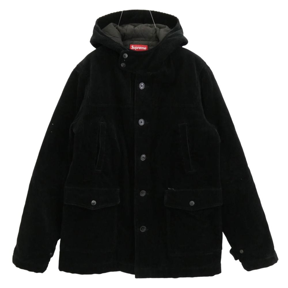 Supreme シュプリーム orduroy hood フード刺繍 コーデュロイ