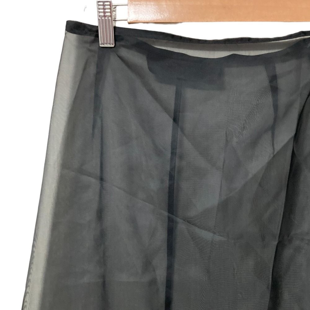 美品 25SS L'Appartement アパルトモン WRAP SKIRT with ORGANDY