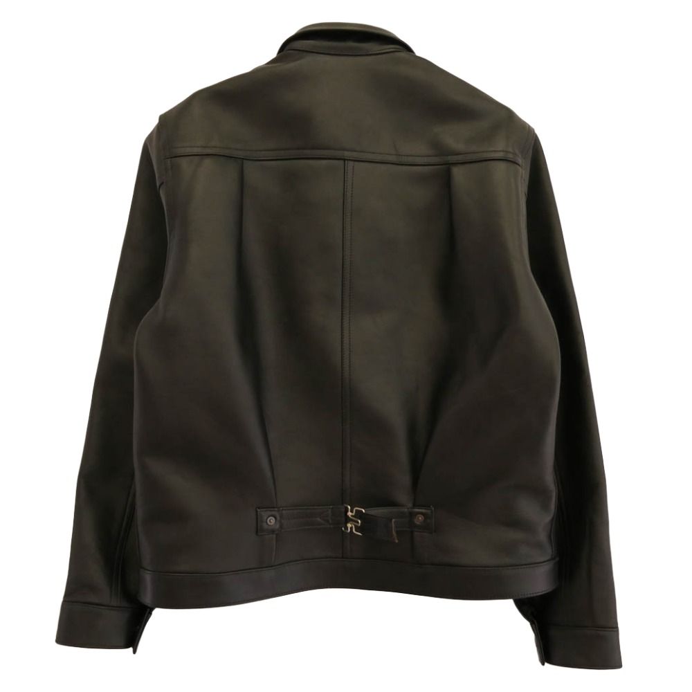 JELADO ジェラード JP94409 44Leather Jacket Horse hide Semi aniline