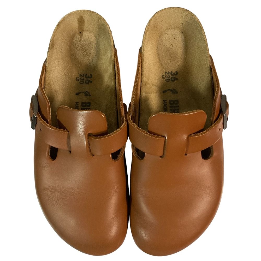 美品 BIRKENSTOCK ビルケンシュトック ボストン レザーサンダル サイズ