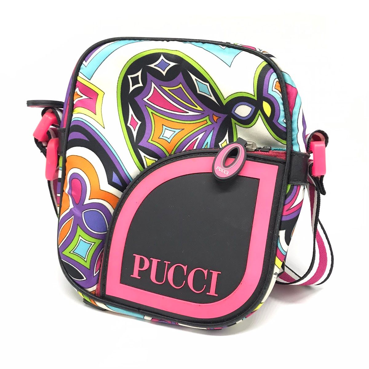 倉吉店】 中古 Emilio Pucci | エミリオプッチ ショルダーバッグ 総柄 