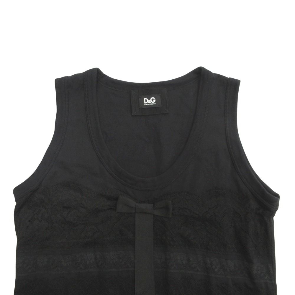 美品 D&G DOLCE&GABBANA ドルチェ&ガッバーナ ドルガバ タンクトップ