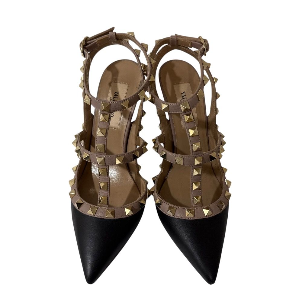 良品 VALENTINO GARAVANI ヴァレンティノガラヴァーニ レザー ロック