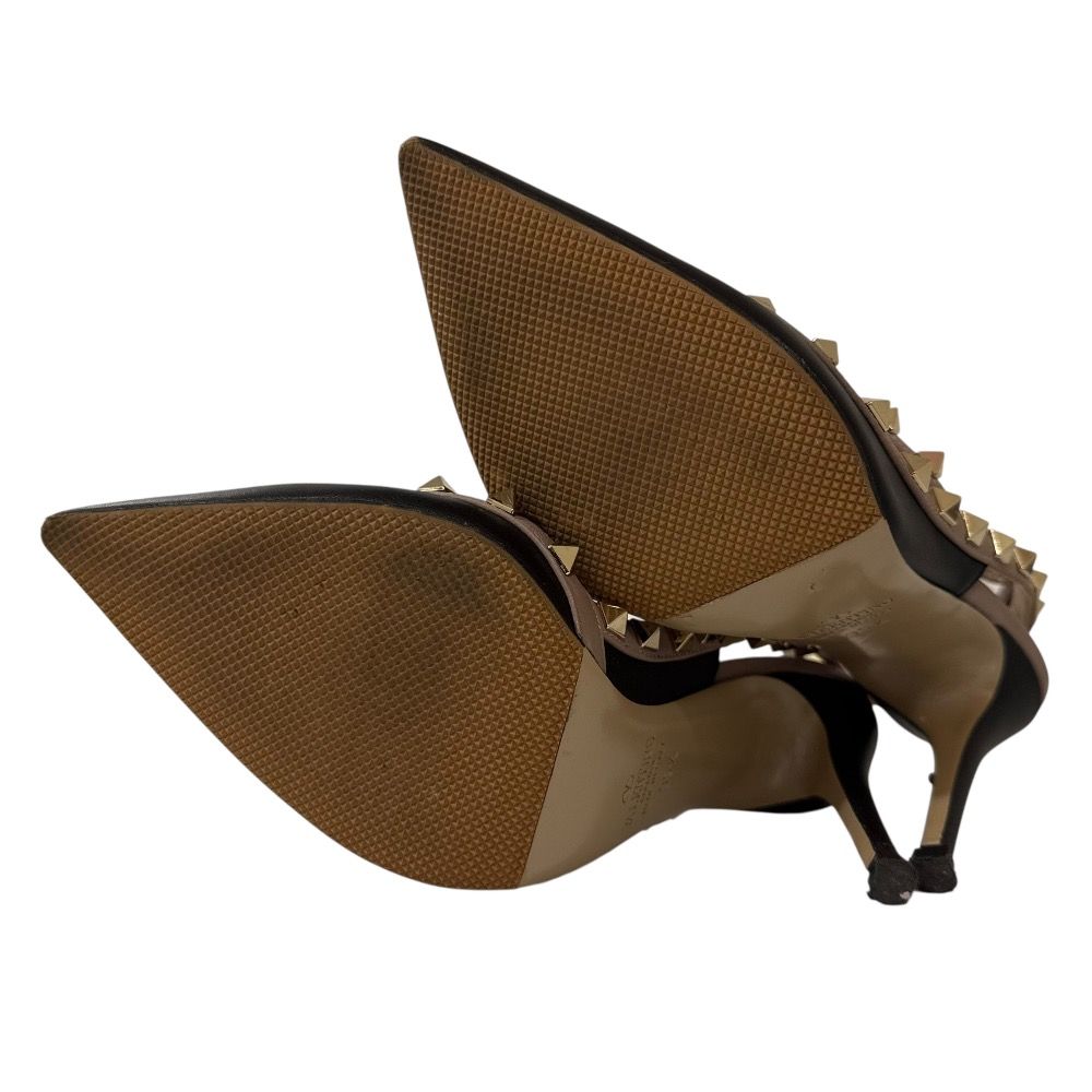 良品 VALENTINO GARAVANI ヴァレンティノガラヴァーニ レザー ロック