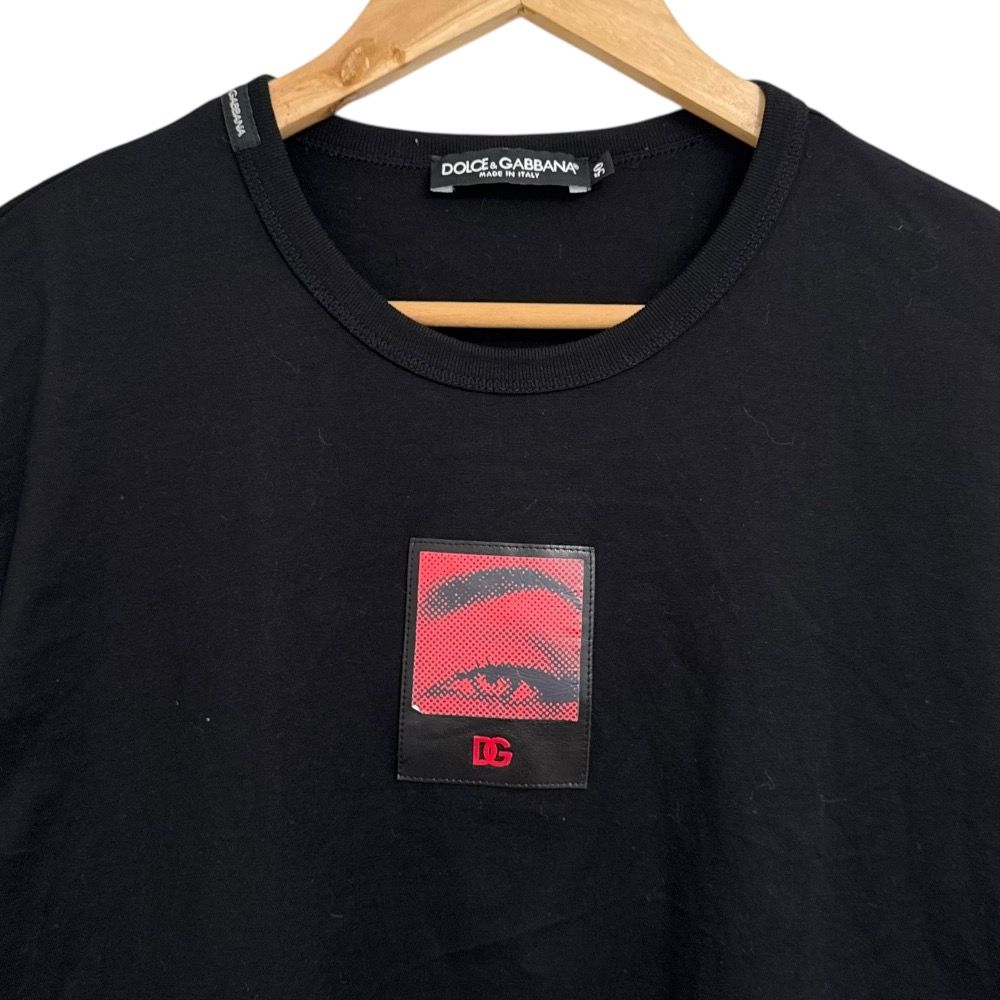 美品 DOLCE&GABBANA ドルチェ&ガッバーナ 半袖 クルーネック Tシャツ 