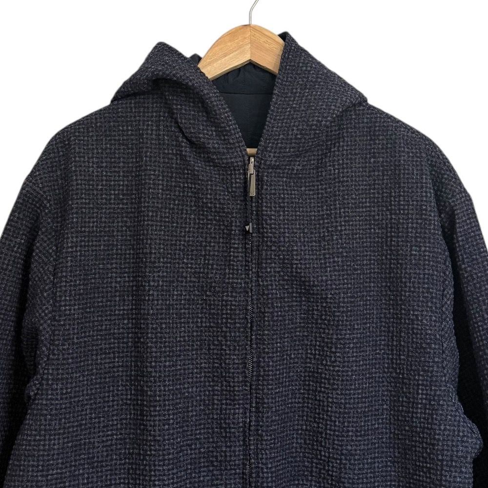 美品 EMPORIO ARMANI エンポリオアルマーニ リバーシブルフーディー