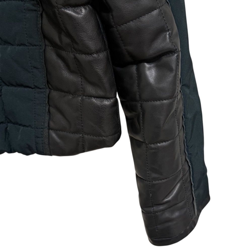 美品 PAL ZILERI パルジレリ レザー切替 キルティングジャケット 46