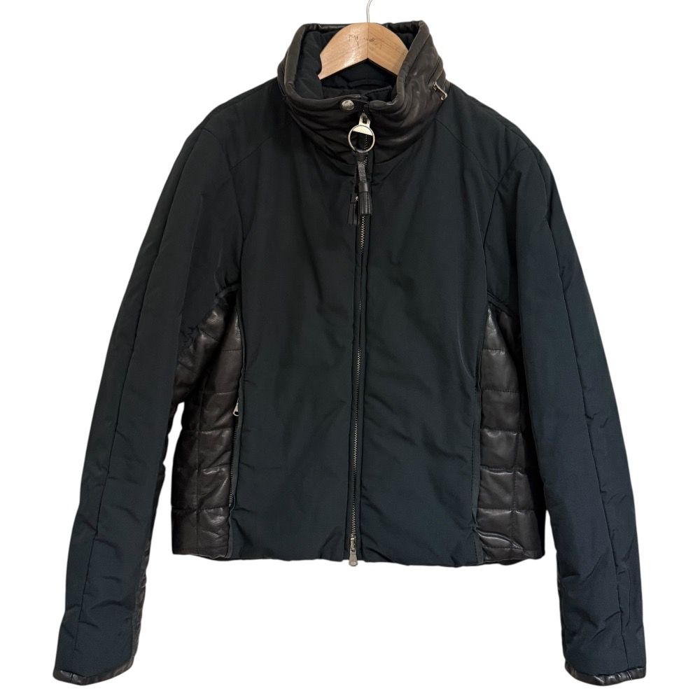 美品 PAL ZILERI パルジレリ レザー切替 キルティングジャケット 46