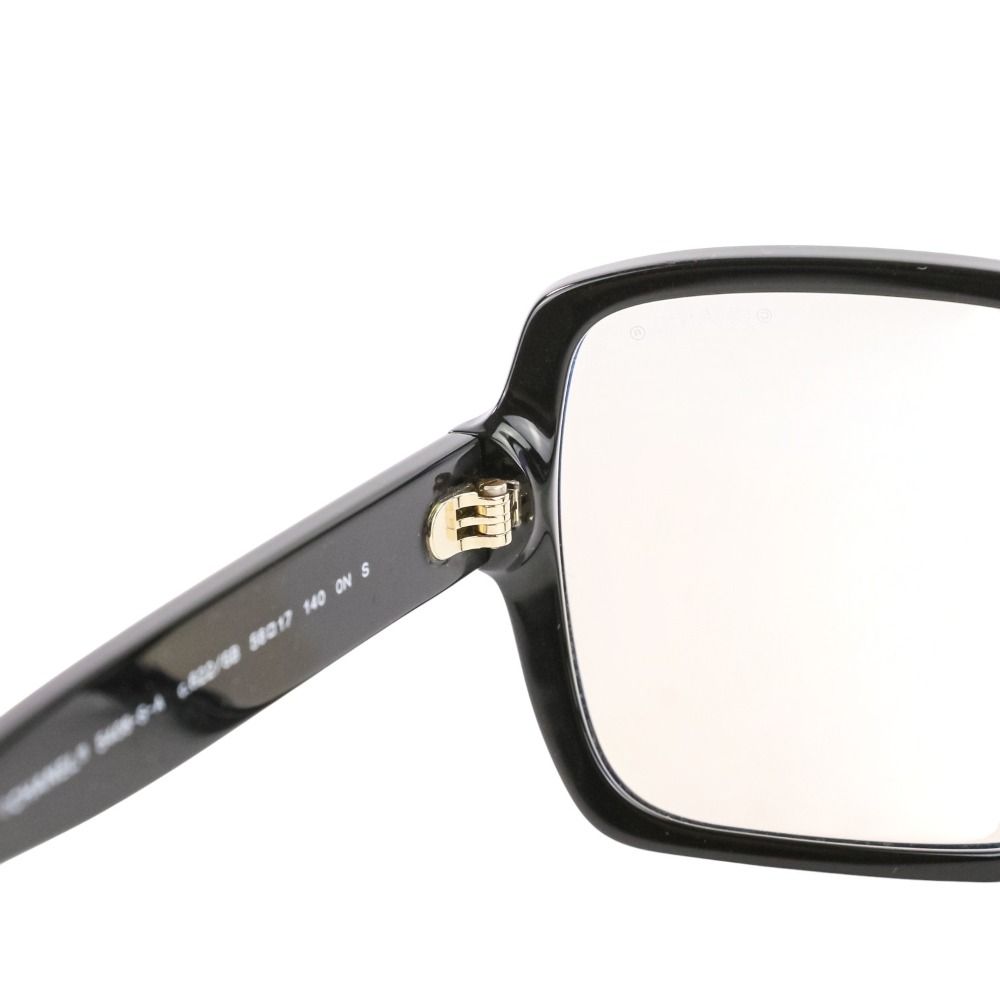 良品 CHANEL シャネル 現行モデル スクエア シェイプ サングラス