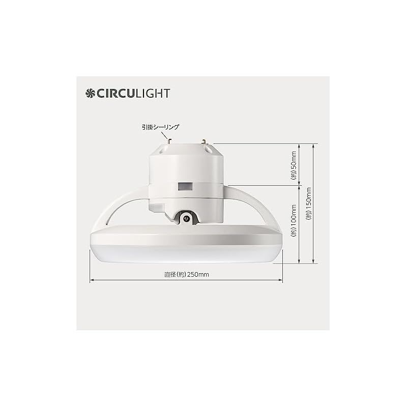 省エネ・節電に】 ドウシシャ サーキュライト ソケットモデル メガ