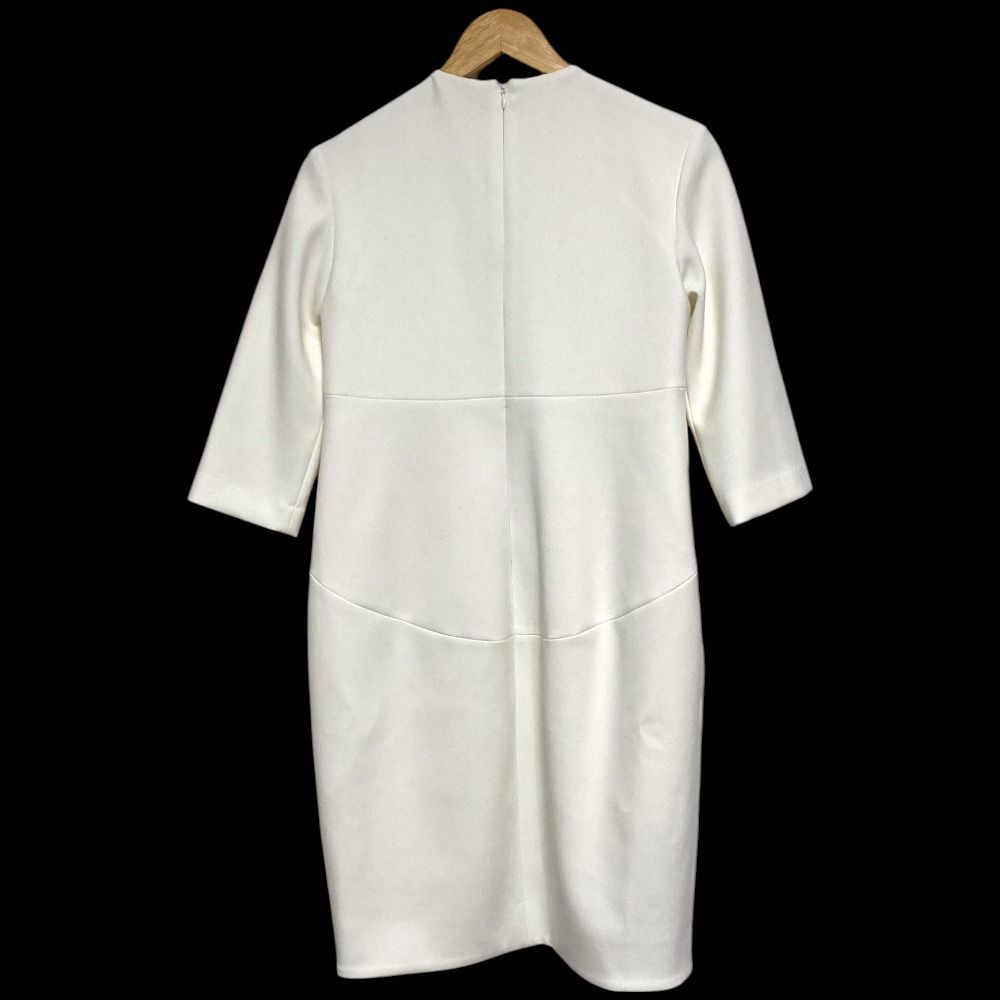 美品 YOKO CHAN ヨーコチャン 七分袖パールワンピース サイズ40