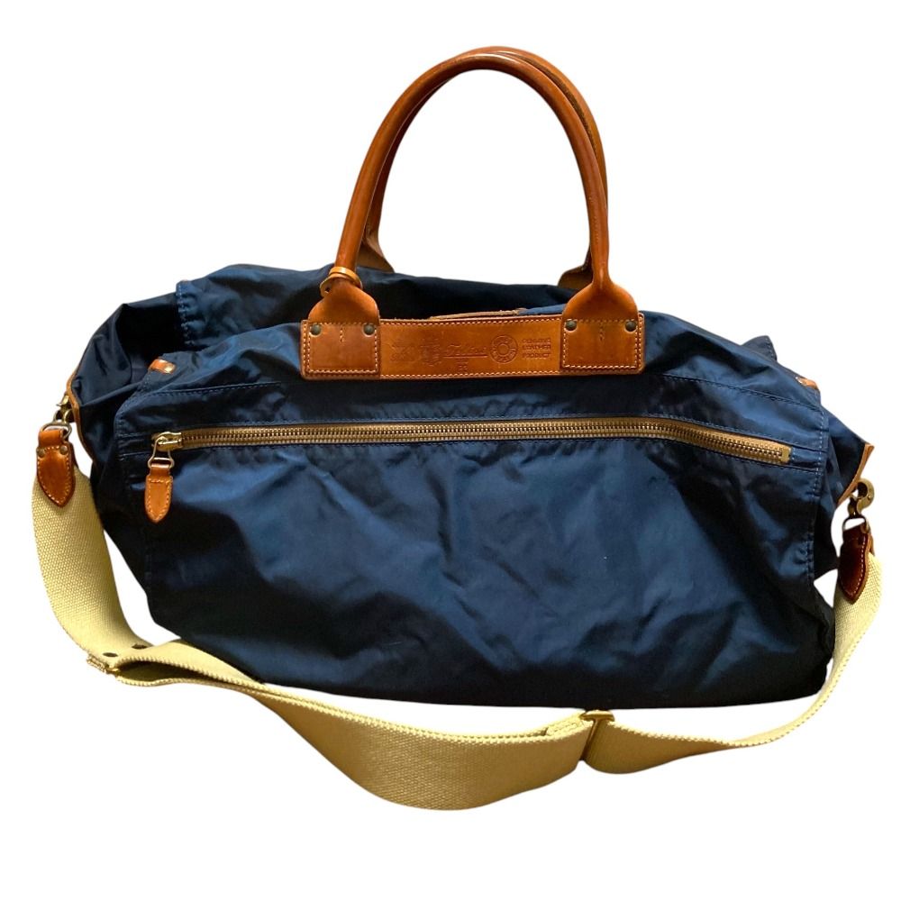 【美品】felisi（フェリージ）P3 ボストンバッグ 良品 Felisi フェリージ P3 ボストンバッグ ショルダーバッグ ネイビー