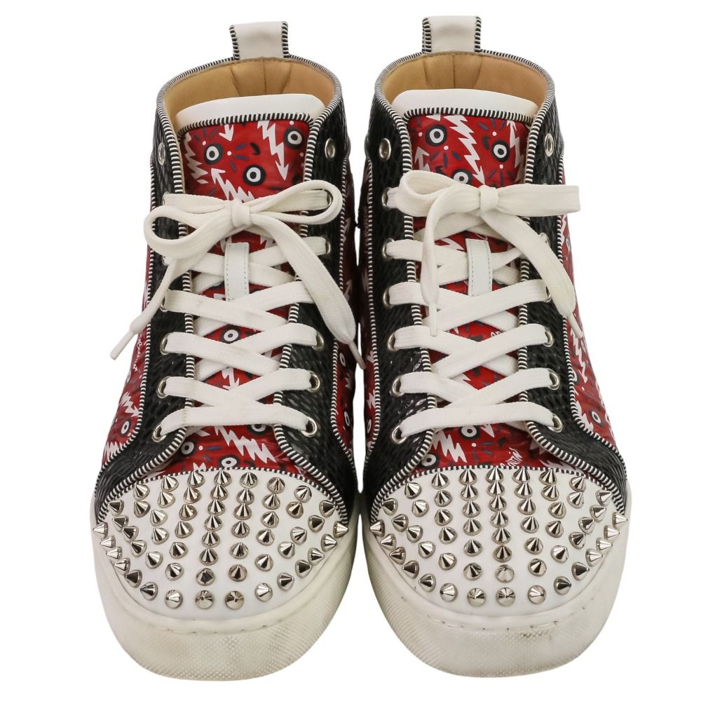 正規品クリスチャンルブタン　ハイカットスニーカー　42 Christian Louboutin クリスチャン・ルブタン ハイカットスニーカー