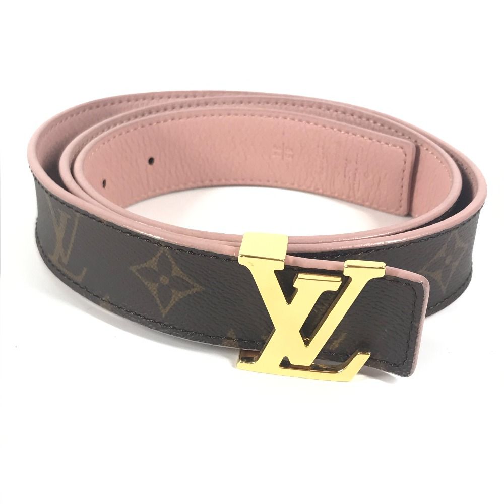 LOUIS VUITTON ルイヴィトン ベルト サンチュール LV イニシャル