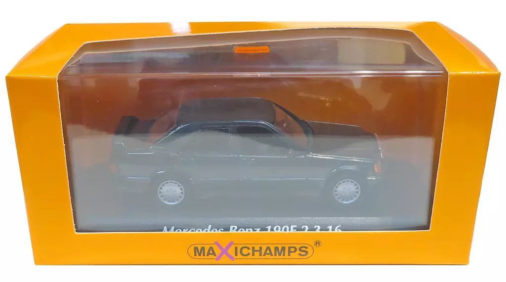 【中古】ミニカー 1/43 メルセデス ベンツ 190 E2.3-16 1984(ブラックメタリック) 「MINICHAMPS」 [940035601]