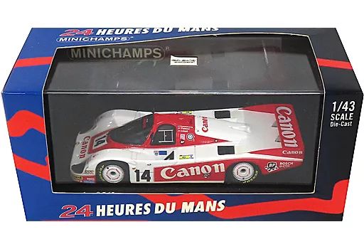【中古】ミニカー 1/43 Porsche 956L 24h Le Mans 1983 Canon #14(レッド&times;ホワイト) [430836514]