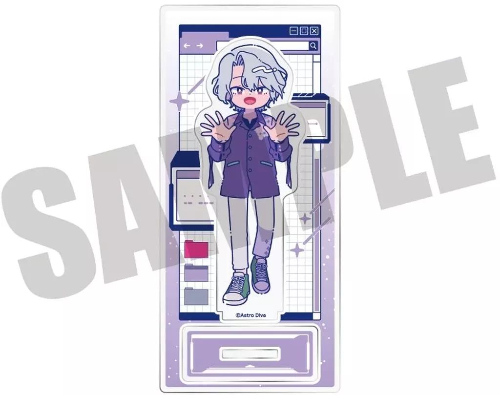 中古】アクリルスタンド・アクリルパネル B.慈透空 アクリルスタンド