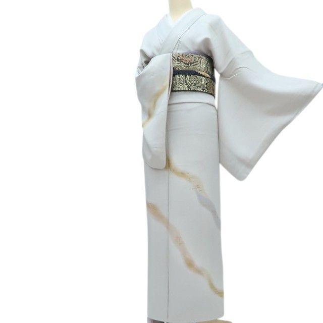 Y3826◇美品 正絹 手縫い仕立て お召 着物 Y3826◇美品 正絹 手縫い仕立て お召 着物 - メルカリ