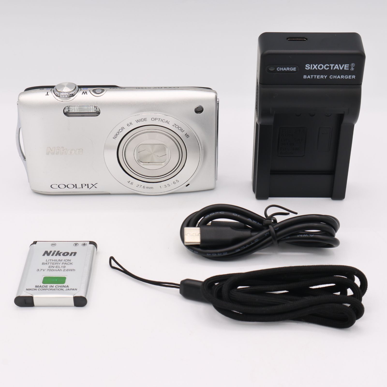 Nikon ニコン デジタルカメラ COOLPIX (クールピクス) S3300