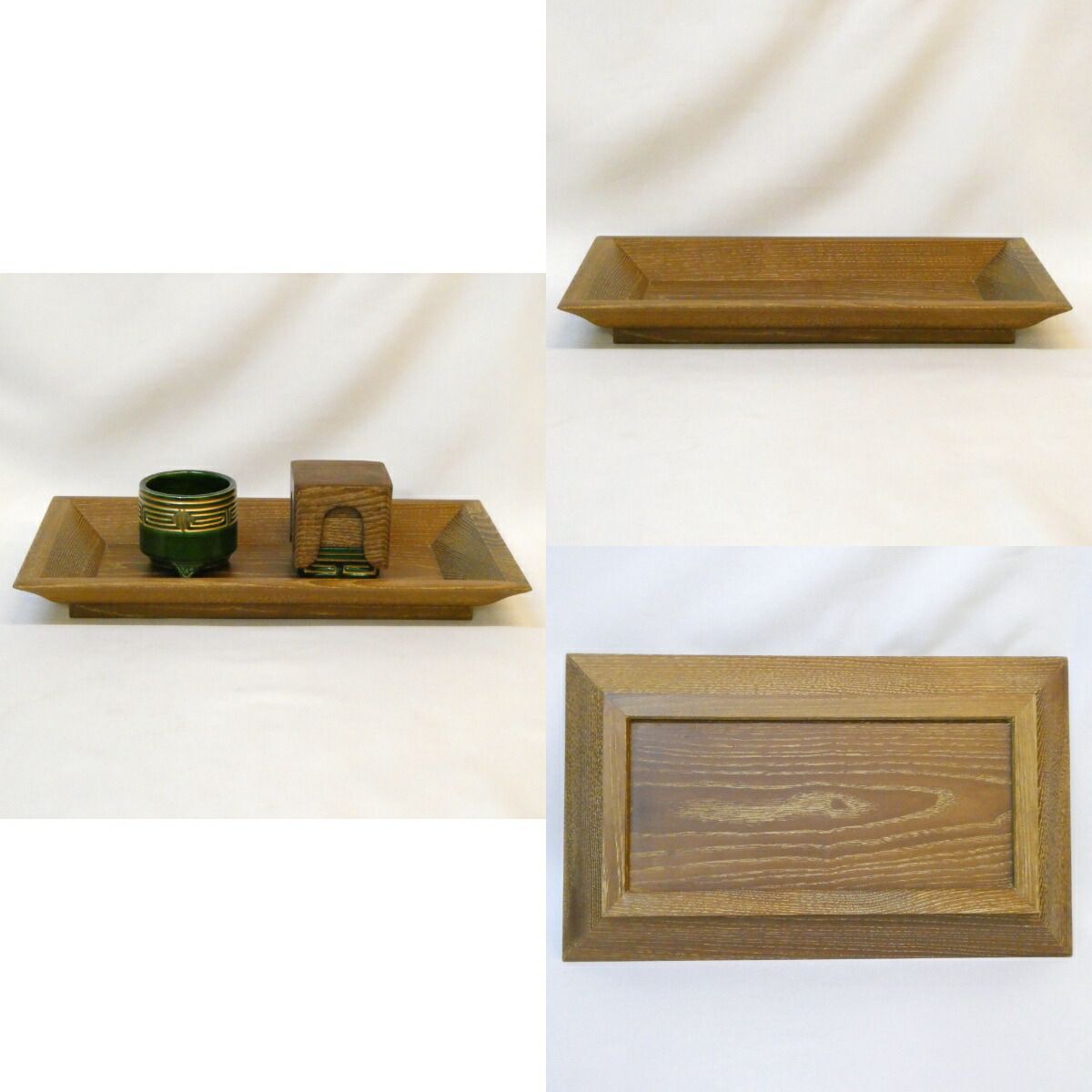 茶道具　桑香盆、聞香炉、重香合三点セット 茶道具 桑香盆、聞香炉、重香合三点セット 聞香炉