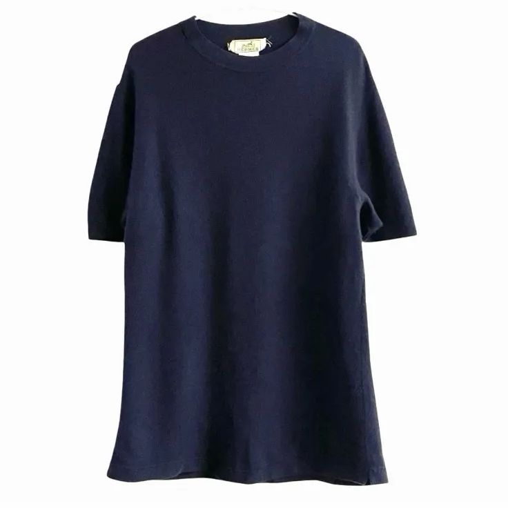 エルメスの半袖ニットセーター HERMES エルメス カシミヤ 半袖 ニット セーター XL - メルカリ