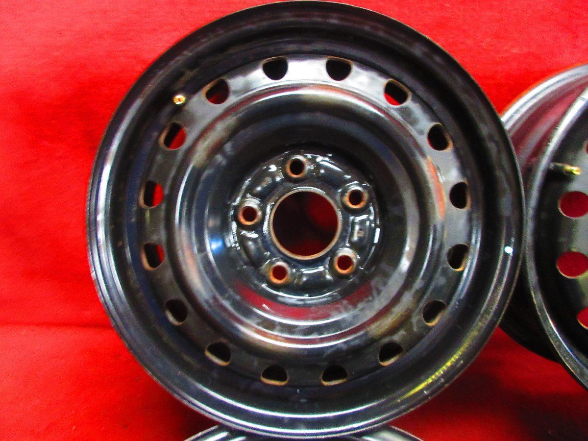 スチール ホイール 4本 日産 セレナ C 26 27 15 5 J 5穴114 3 45 ハブ66 ローレル プレサージュ セフィーロ ステージア 52460 H G