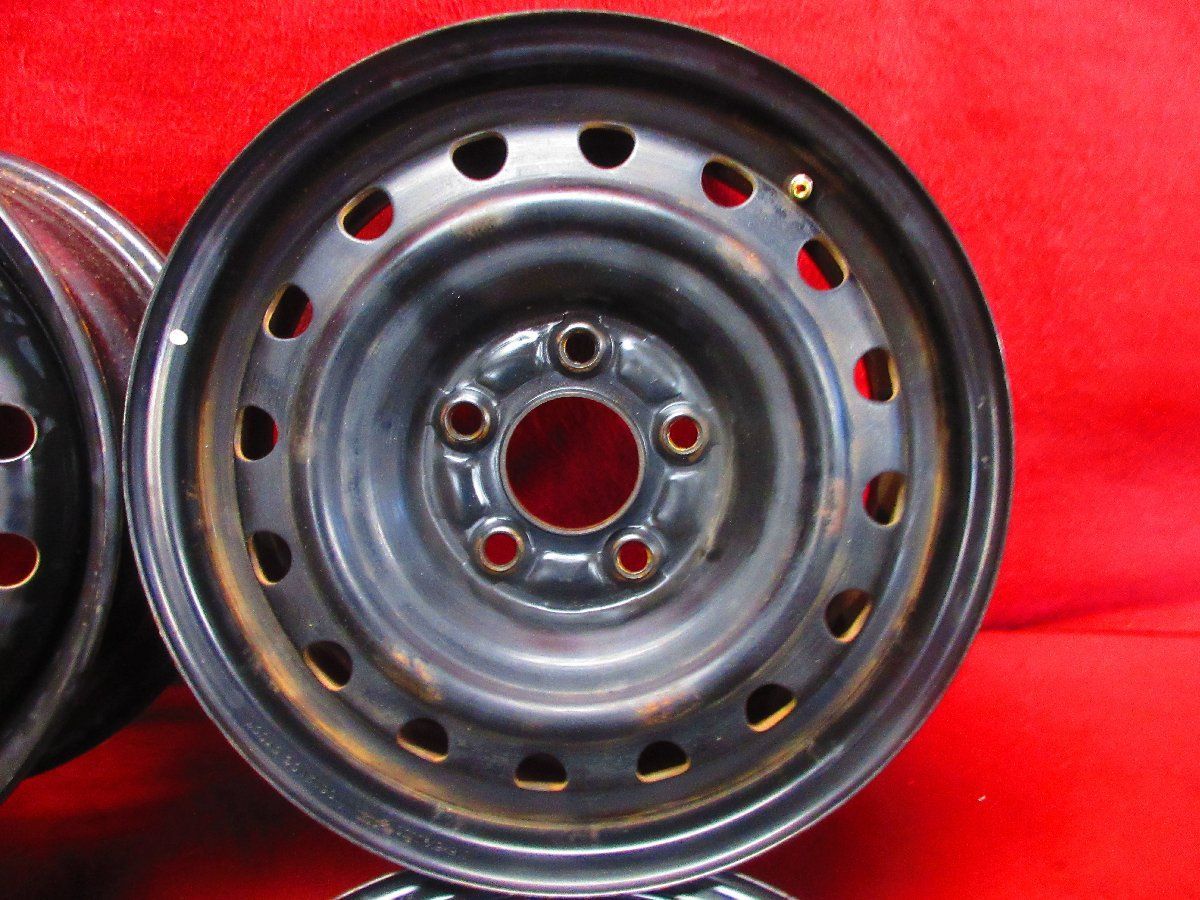  スチール ホイール 4本 日産 セレナ C 26 27 15 5 J 5穴114 3 45 ハブ66 ローレル プレサージュ セフィーロ ステージア 52461 H G 15インチ ホイール