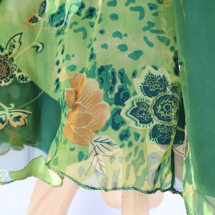 社交ダンス 衣装 ジャンティ gentil ワンピース ドレス 花柄 軽い 薄い