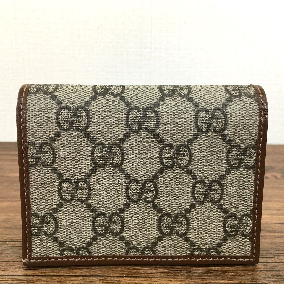 38 送料込み！ 未使用品 GUCCI コンパクトウォレット 621887 ホース 