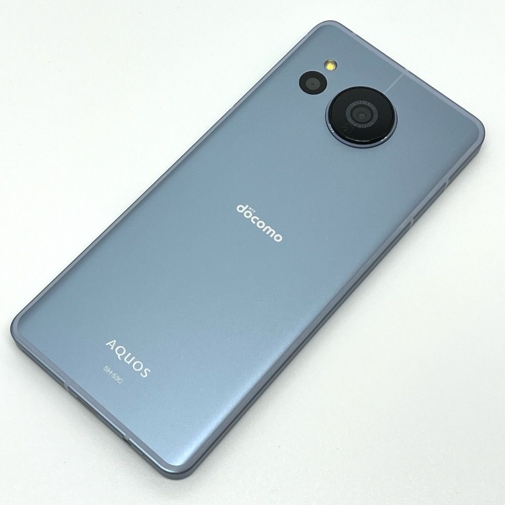 美品】AQUOS sense7 SH-53C docomo SIMフリー 128GB／6GB ブルー