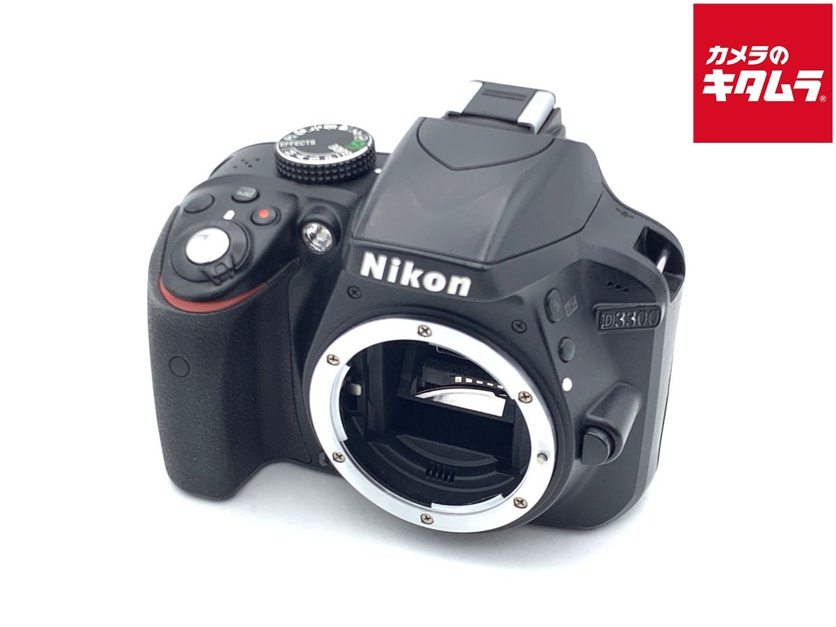 中古】 【並品】 ニコン D3300 ボディ ブラック - メルカリ