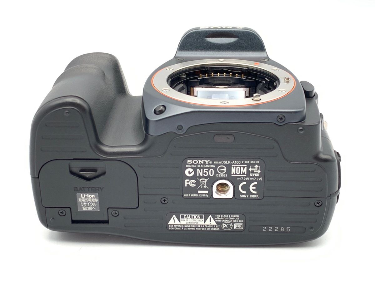 ソニーα100ボディ 並品】 ソニー α100 ブラックボディ 【公式通販】