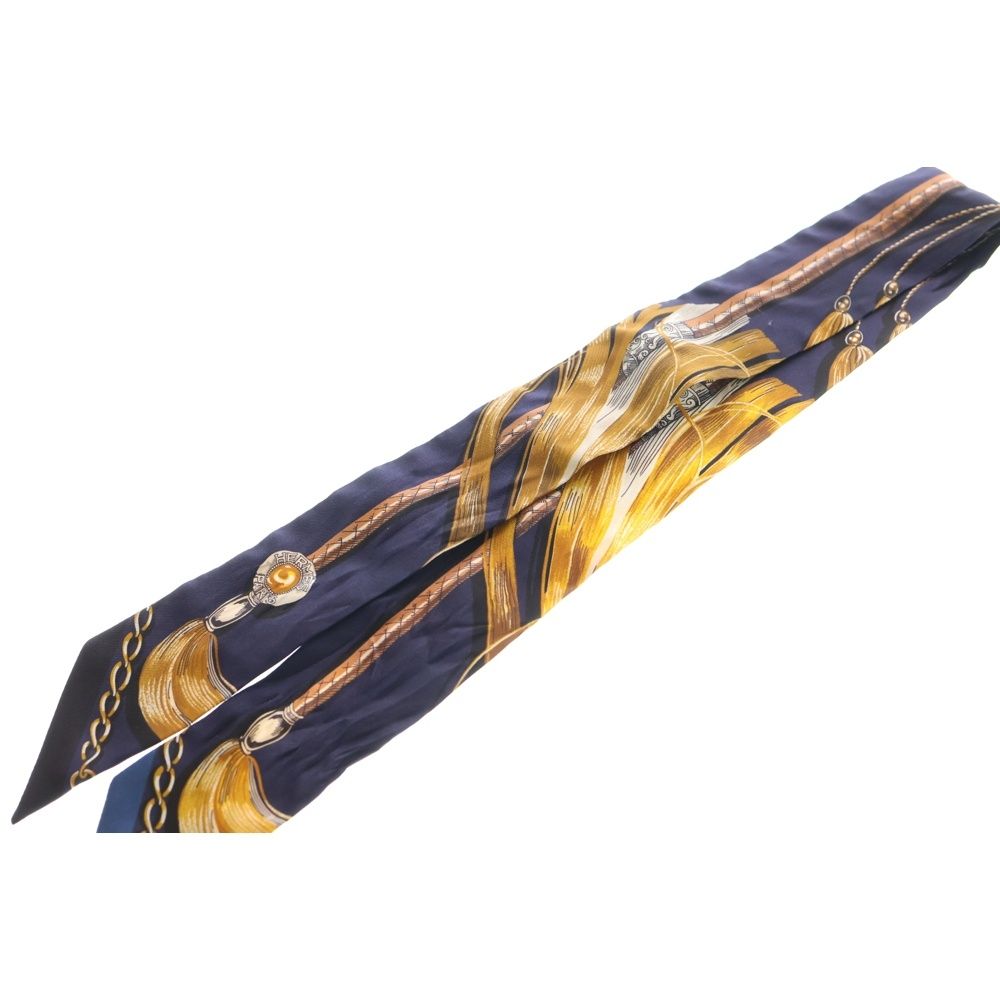 HERMES (エルメス) CAVALCADES 騎馬行進 ツイリー シルクスカーフ