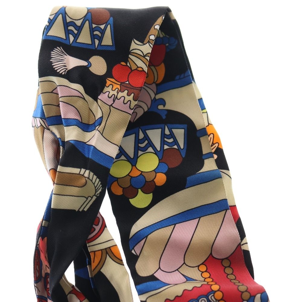HERMES (エルメス) ツイリー パティスリーフランセーズ シルクスカーフ