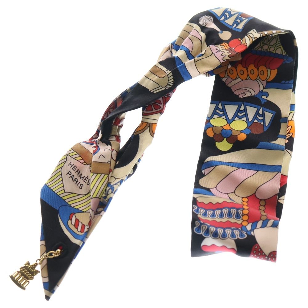 HERMES (エルメス) ツイリー パティスリーフランセーズ シルクスカーフ