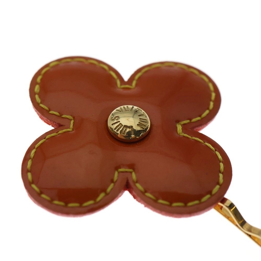 ルイヴィトン　バレッタ　フルール LOUIS VUITTON (ルイヴィトン) ヴェルニ バレッタ・フルール パテント