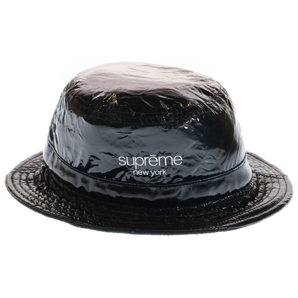 ⭐️美品⭐️ Supreme シュプリーム バケットハット　クラッシャー　ブラック シュプリーム Supreme シュプリーム バケットハット メンズ レディース
