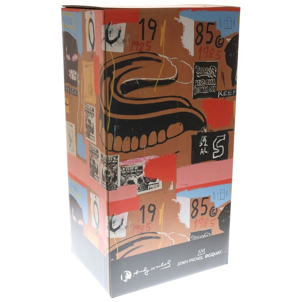 BE@RBRICK (ベアブリック) Andy Warhol × JEAN-MICHEL BASQUIAT #2