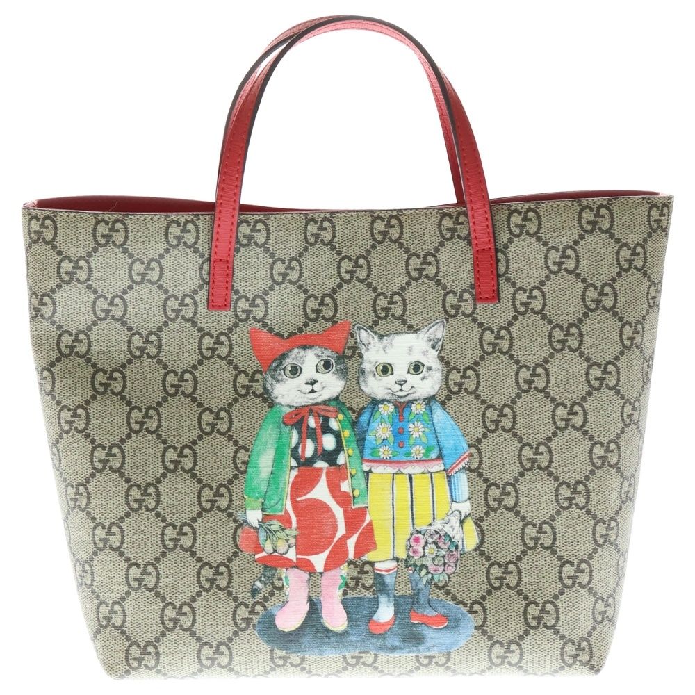 GUCCI (グッチ) チルドレンズ ヒグチユウコ GGスプリーム ハンドバッグ