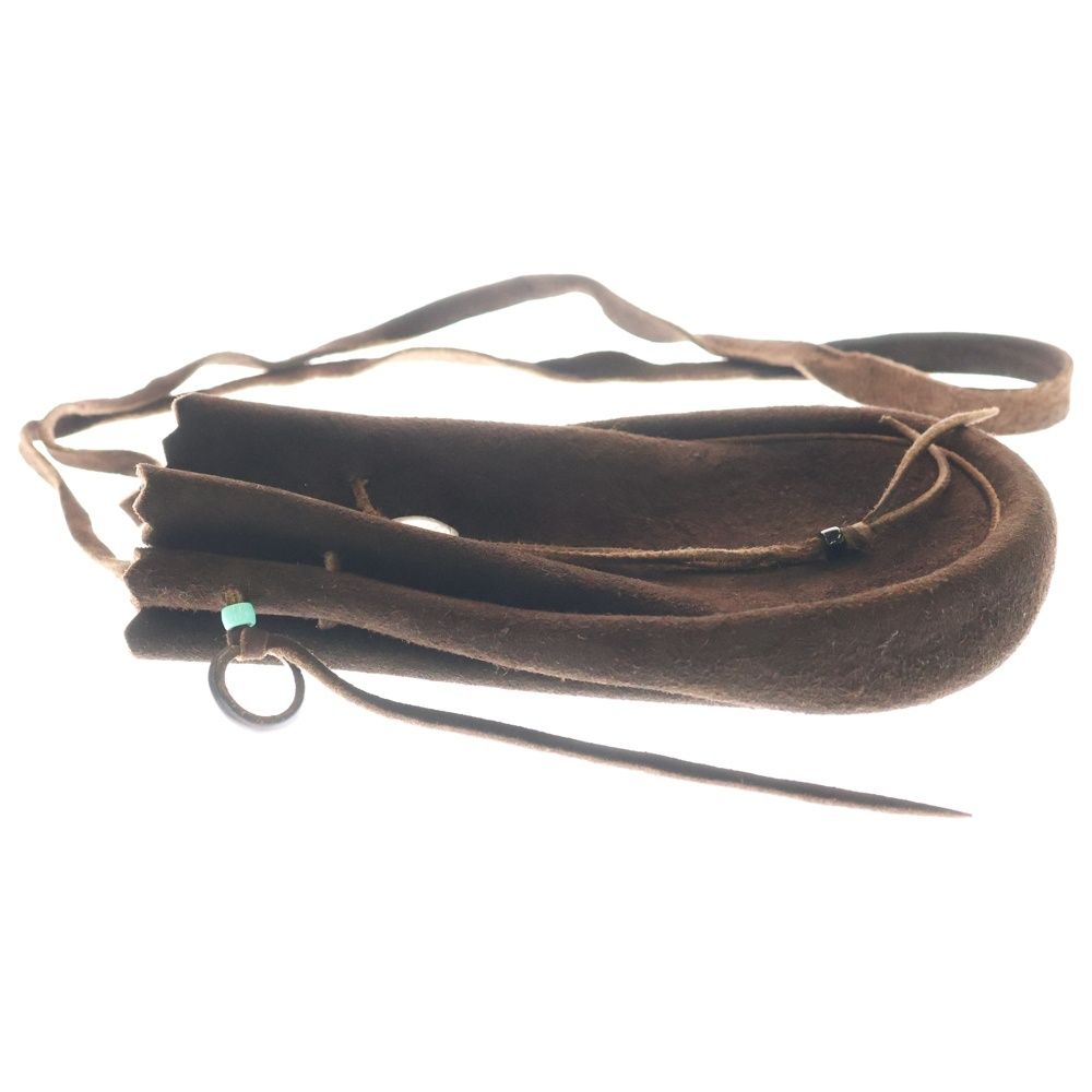 goro's (ゴローズ) 巾着ポーチ L こげ茶 - メルカリ