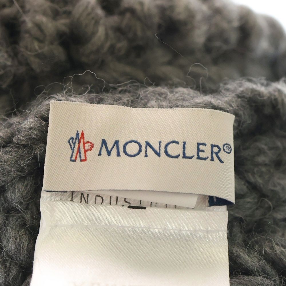 MONCLER (モンクレール) BERRETTO ロゴパッチデザイン トリコロール
