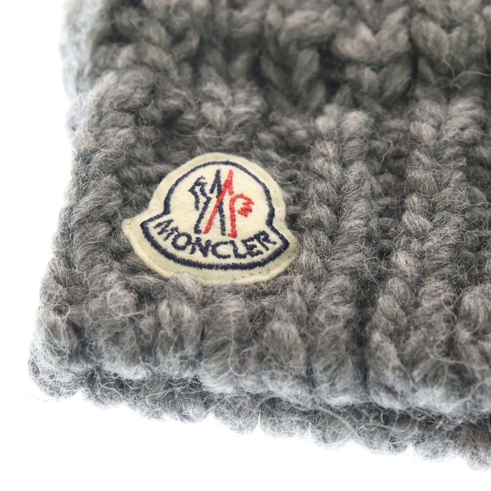 MONCLER (モンクレール) BERRETTO ロゴパッチデザイン トリコロール