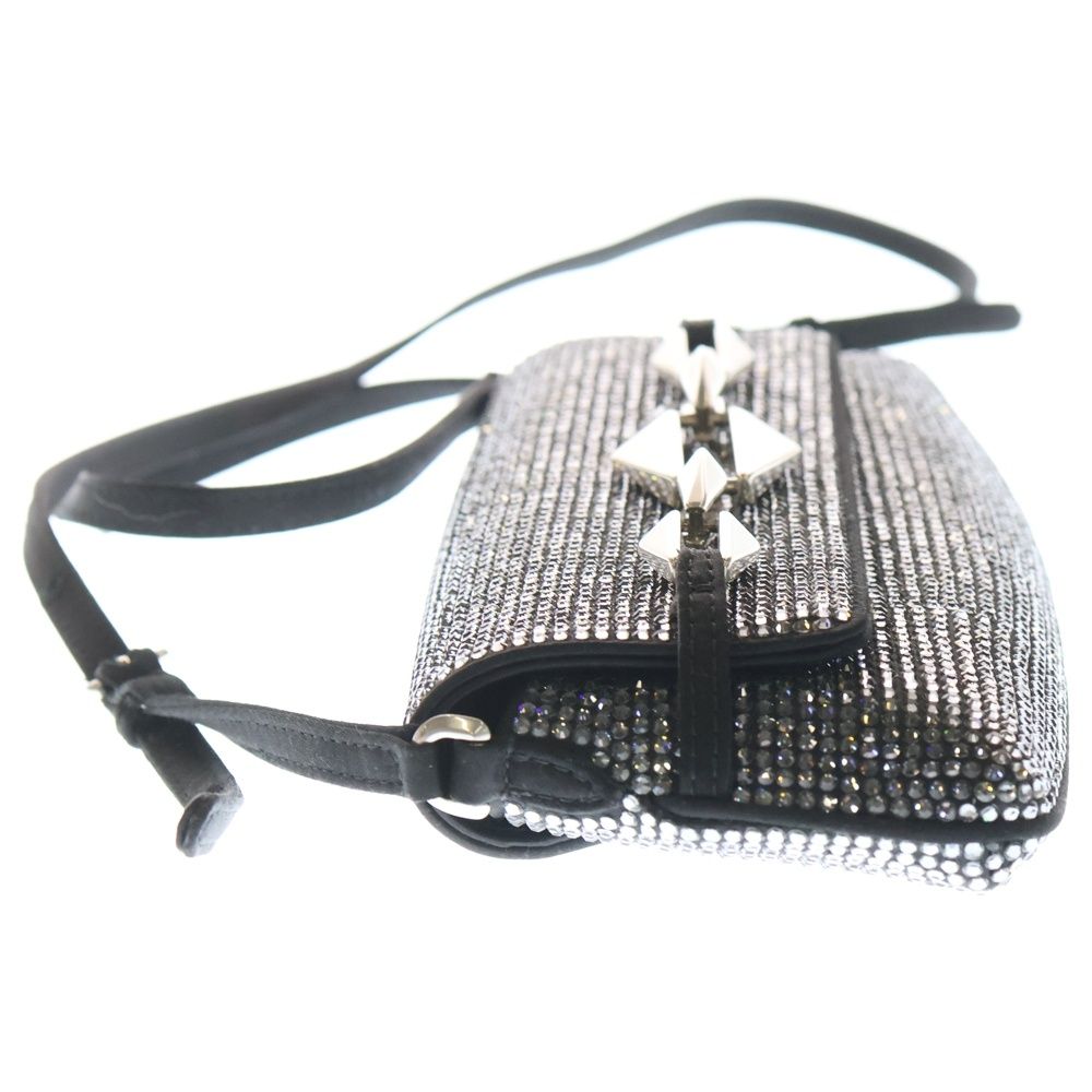 JIMMY CHOO ジミーチュウ ラインストーン ミニショルダーバッグ ボディ