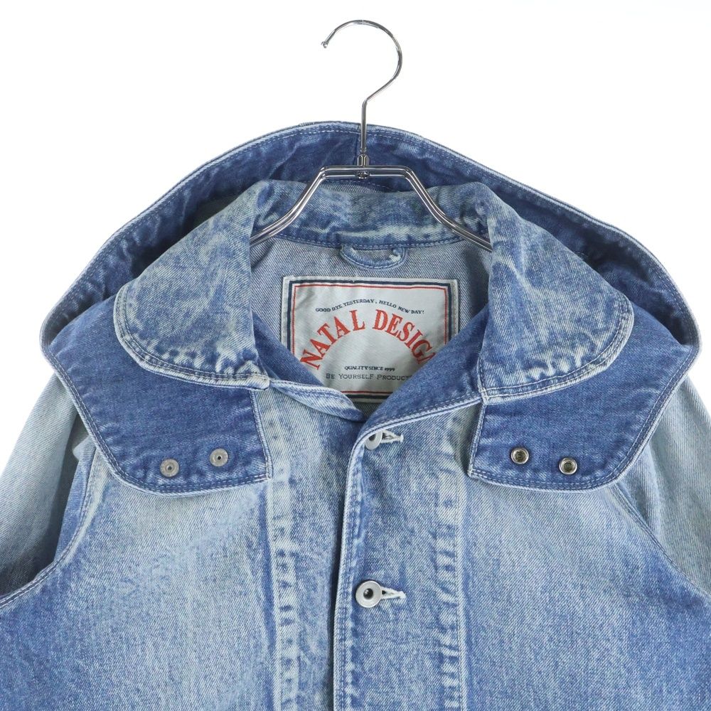 NATAL DESIGN (ネイタルデザイン) フード付き デニムジャケット
