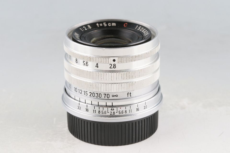 Chiyoko Super Rokkor 50mm F/2 C Lens for Leica L39 #62328C1 - メルカリ