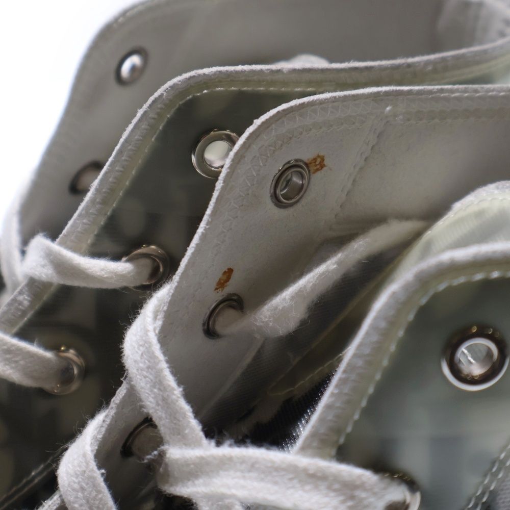 DIOR (ディオール) B23 オブリーク クリア レースアップ ハイトップ