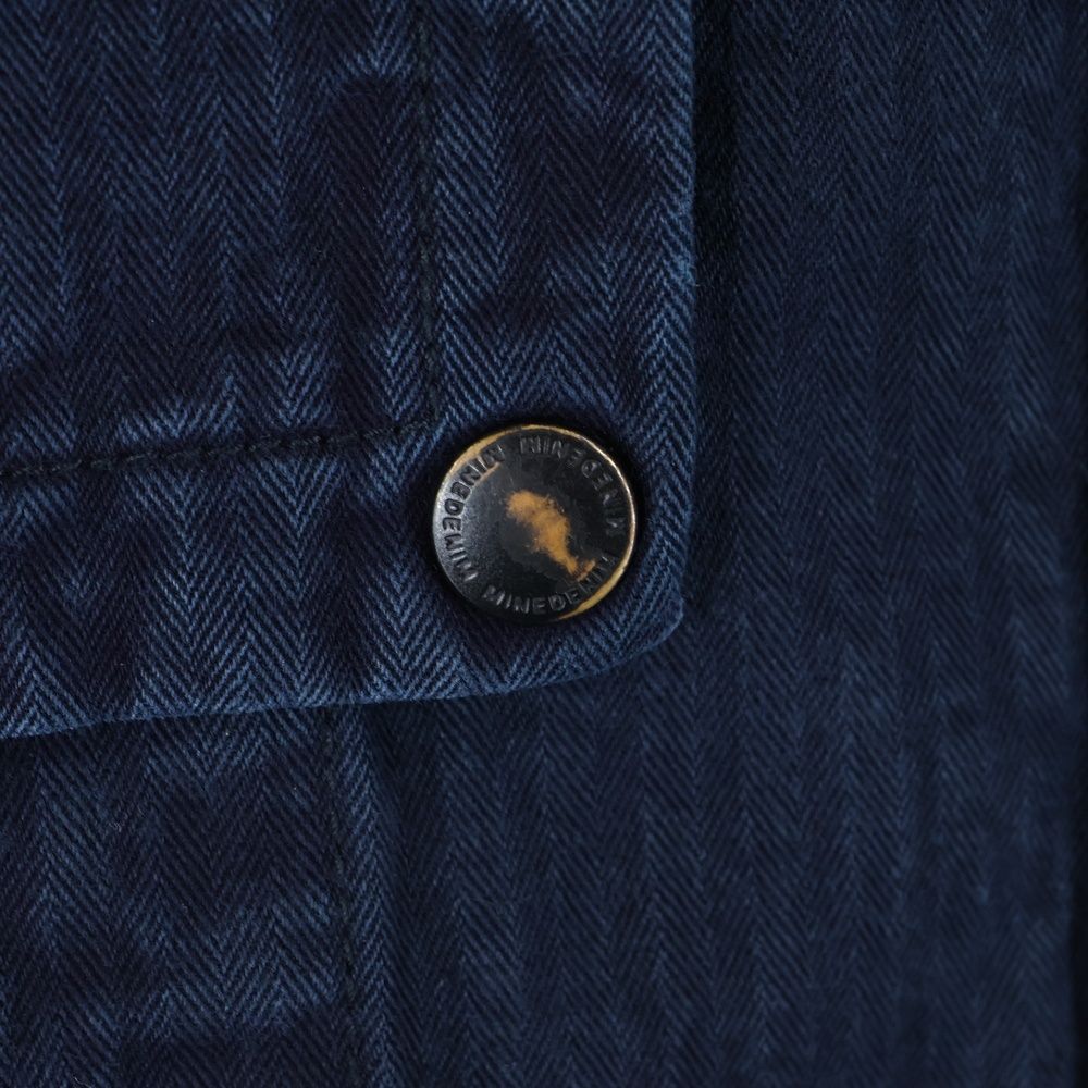 MINEDENIM (マインデニム) 25SS V.Herringbone Duster Vヘリンボーン