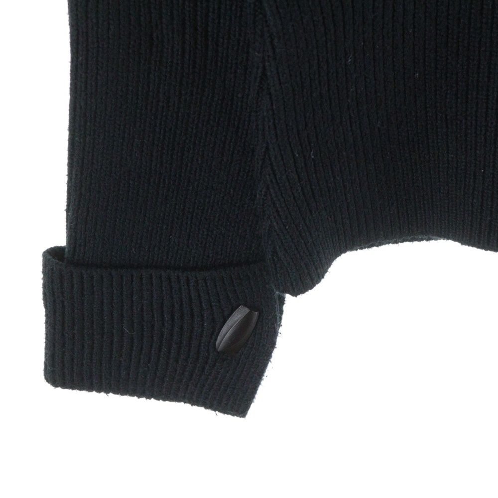 未使用タグ付き✨フォクシー タートルネックニット ロゴプレート 黒 40 良品】フォクシー タートルネックニット セーター ブラック ロゴ